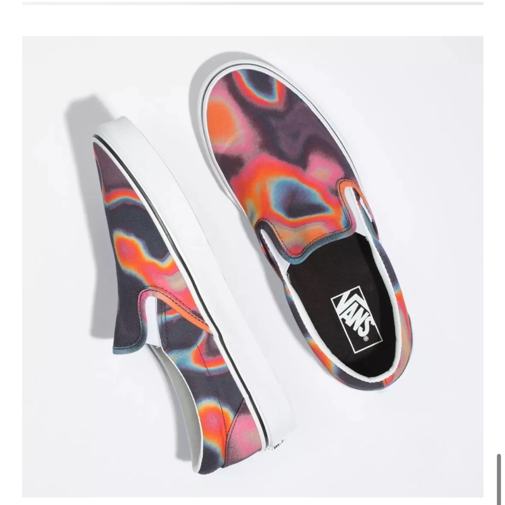 Vans Thermal Classic Slip On Dark Aura Multicolor Skate Shoes Women's Unisex